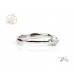 Блестящ Пръстен с Лабораторен Диамант 14К Бяло Злато  Bloom Jewellery